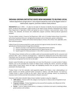 indiana grown initiative gives new meaning to buying local