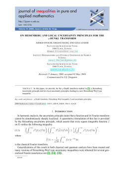 On Heisenberg and Local Uncertainty Principles for the $q