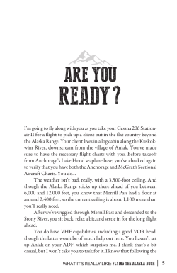 Read a sample from Flying the Alaska Bush