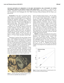 OXYGEN ISOTOPES OF CHROMITE IN IVB IRON METEORITES