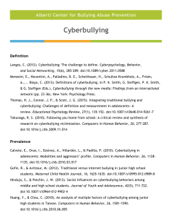 Cyberbullying