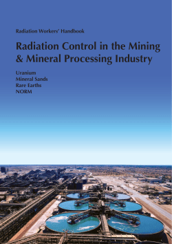 Radiation Worker`s Handbook - International Atomic Energy Agency