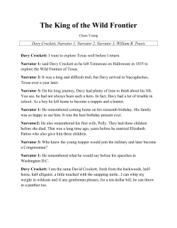 The King of the Wild Frontier