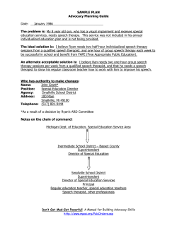 sample plan - Families Lead