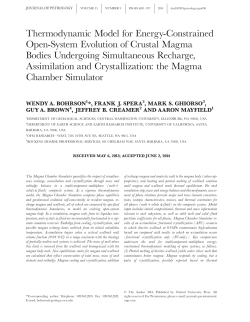 Thermodynamic Model for Energy-Constrained