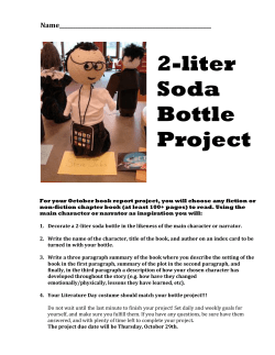 2-liter Soda Bottle Project - Oxford Preparatory Academy