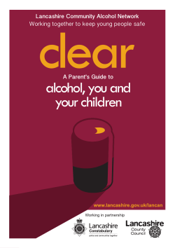 alcohol, you and your children