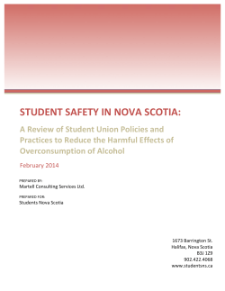 Study - Students Nova Scotia