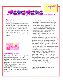 2D February 2017 Newsletter