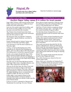 Napa Life June 6, 2016