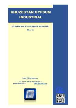 KHUZESTAN GYPSUM INDUSTRIAL