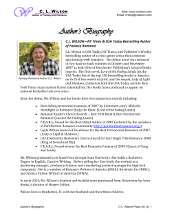 Author`s Biography
