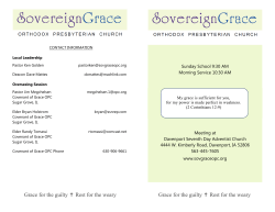 Grace for the guilty + Rest for the weary Grace for the guilty + Rest