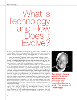 Complexity theory pioneer W. Brian Arthur defines invention and