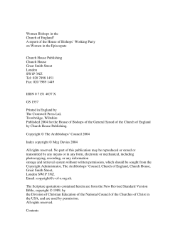 GS 1557 - The Church of England