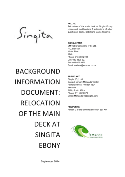 BID- Singita Ebony V1.0