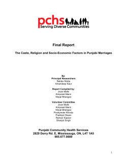 Caste, Religion and Socio-Economic Factors
