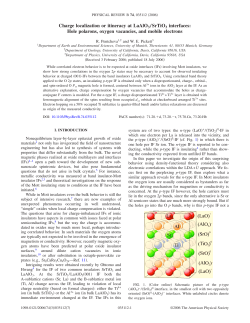 Charge localization or itineracy at LaAlO3/SrTiO3