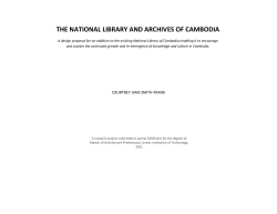 the national library and archives of cambodia