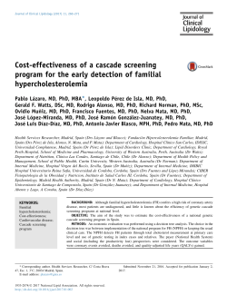 - Journal of Clinical Lipidology