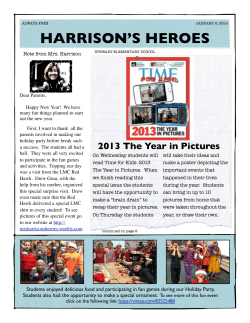 January 6, 2014 - Stewart`s Third Grade Website