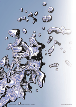 Speciation analysis with IC-ICP/MS www.sepscience.com