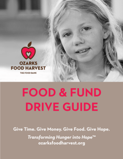 How The Food Bank Works