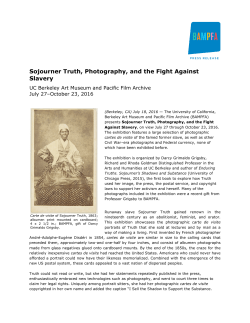 Sojourner Truth, Photography, and the Fight Against