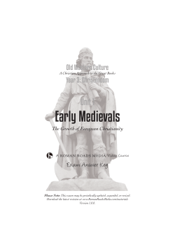 Early Medievals Exams