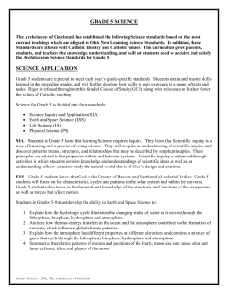 grade 1 mathmetics - Archdiocese of Cincinnati