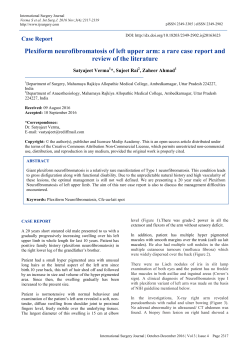 this PDF file - International Surgery Journal