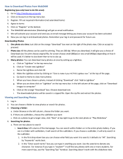 How to Photos from WebDAM Viewing and Searching