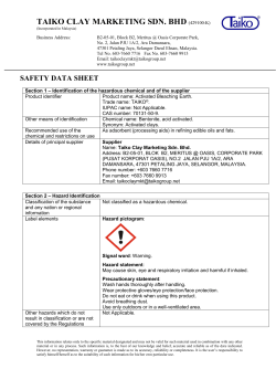 taiko clay marketing sdn. bhd (429100-k)