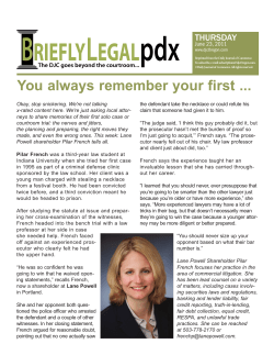 BL Reprint-You always remember your first