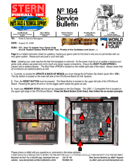 Service Bulletin 164