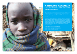 a thriving karamoja
