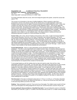 Classics in Political Philosophy