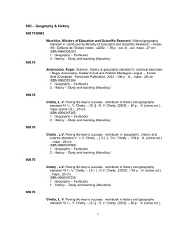 part 2 - National Library of Mauritius