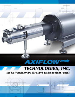 The New Benchmark in Positive Displacement Pumps