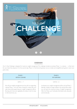 TLS 21-DAY CHALLENGE