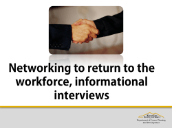 Michael Networking - KSU Career Services