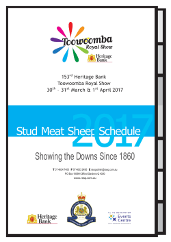 stud meat - Toowoomba Showgrounds