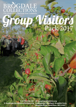 Group Visit - Information Pack
