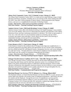 Literacy Volunteers of Illinois