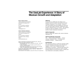 UsaLab Mexican Adaptation Story