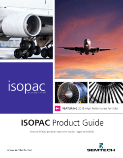 ISOPAC Product Guide