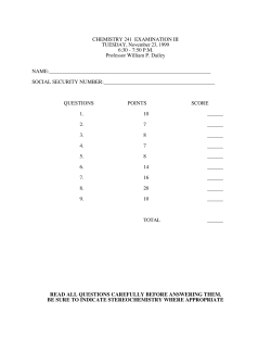 Old exam 3