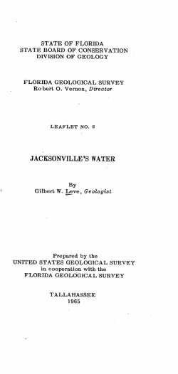 jacksonville`s water - UFDC Image Array 2