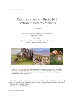 Derived copy of Bis2A 16.0 Introduction to Meiosis