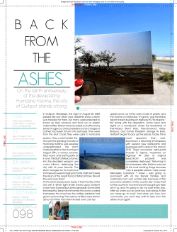 Julia Grant, Voyage - Mississippi Scholastic Press Association